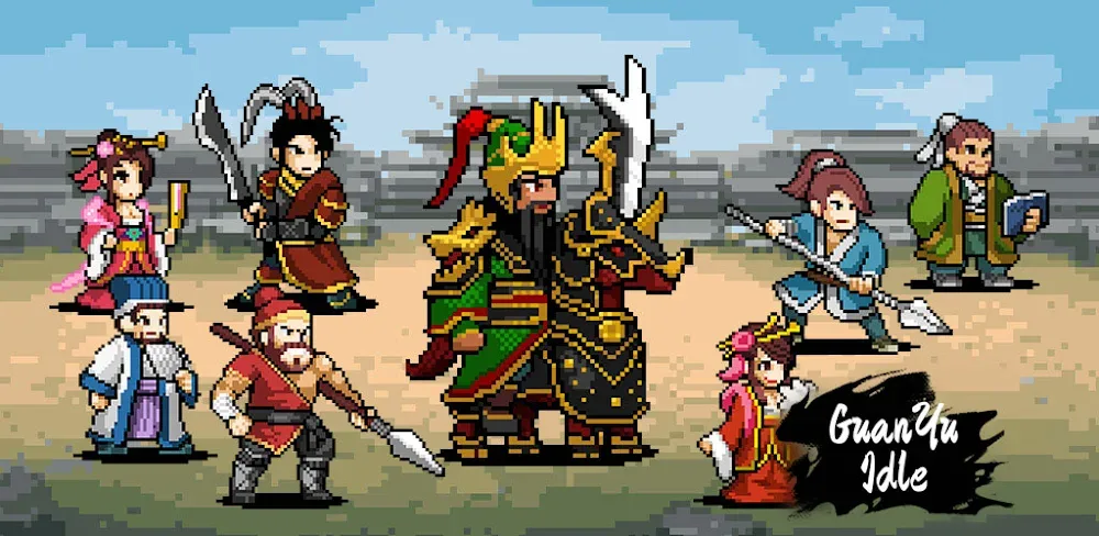GuanYu Idle v5.282 MOD APK (Damage Multiplier, Unlimited Money)