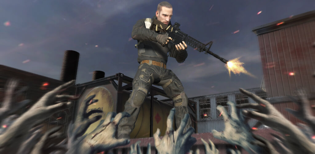 Gun Trigger Zombie v1.7.1 APK + MOD (Dumb Enemy/God Mode)