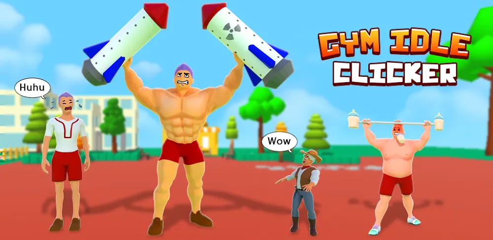 Gym Idle Clicker: Fitness Hero v1.0.60 MOD APK (Unlimited Coins, Unlocked Items)