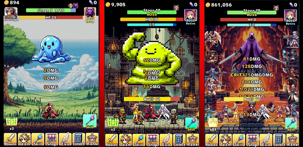 Hack and slash clicker v1.0022 MOD APK (Mega Mod)