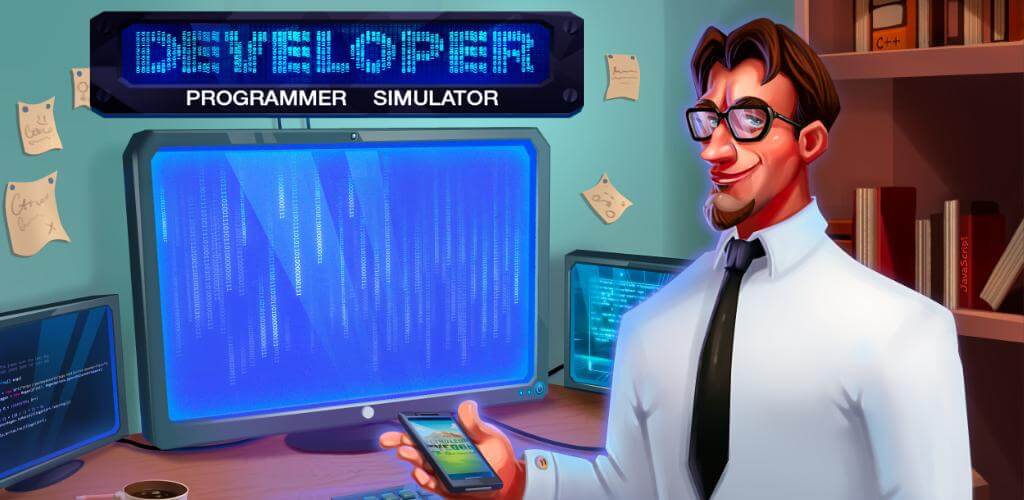 Hacker or Dev Tycoon v2.4.14 APK + MOD (Unlimited Money/VIP)
