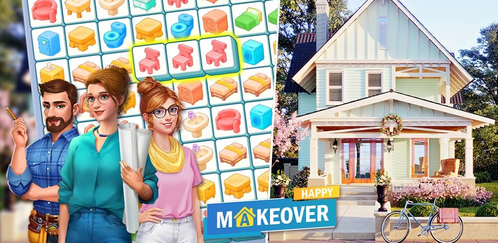 Happy Makeover: Zen Match v1.0.25 MOD APK (Unlimited Money)