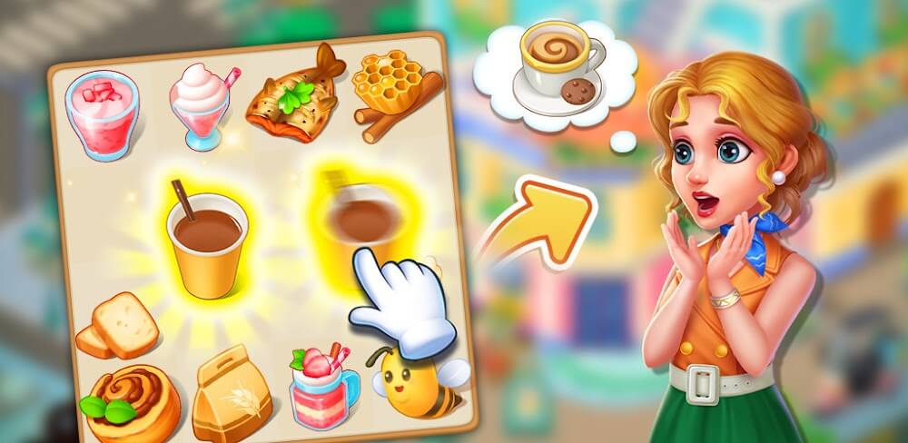 Happy Merge Cafe v1.0.29 MOD APK (Unlimited Currency)