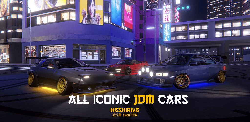 Hashiriya Drifter v2.3.5 MOD APK + OBB (Unlimited Money/Unlocked)