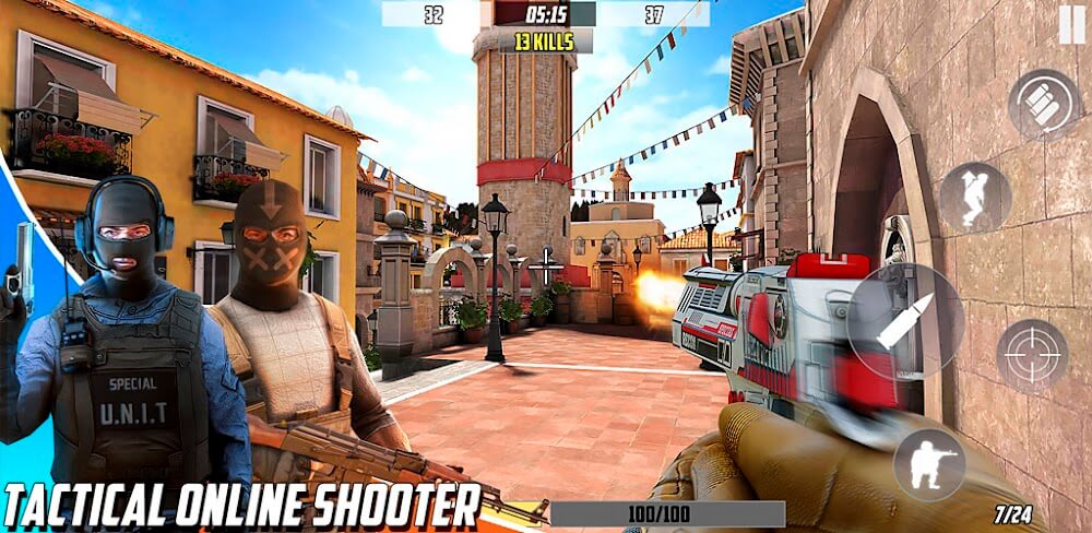 Hazmob FPS v2.17.04 MOD APK + OBB (Mega Menu, Ammo)
