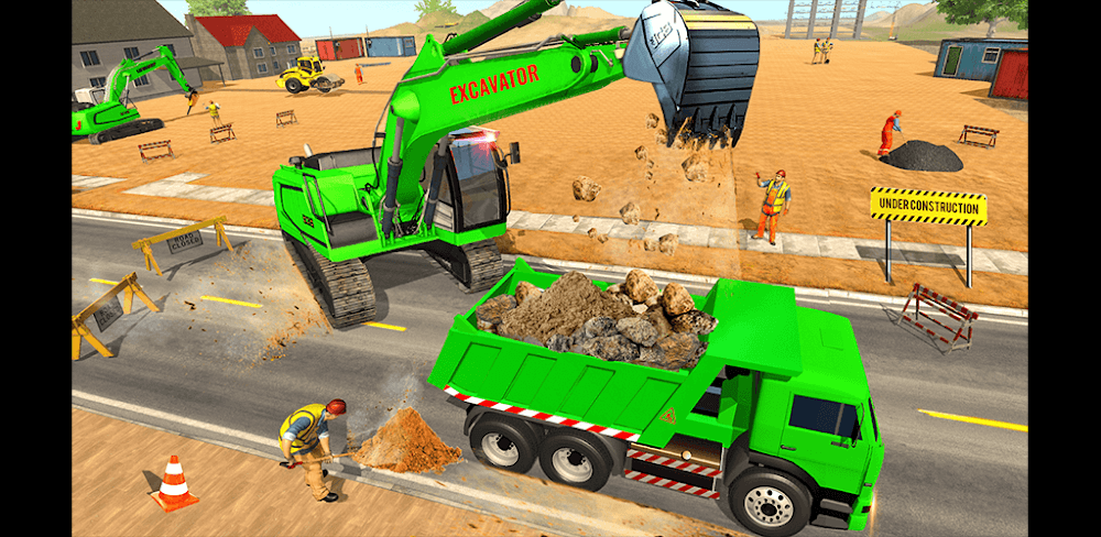 Heavy Excavator Simulator Game v7.7 MOD APK (Speed Game)