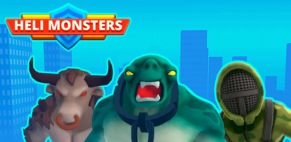 Heli Monsters - Giant Hunter v1.4.9 MOD APK (Unlimited Money, One Hit)
