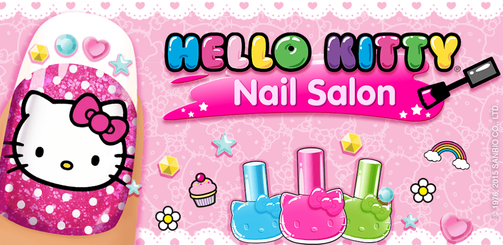 Hello Kitty Nail Salon v2024.3.0 MOD APK (Unlocked Items, No ADS)
