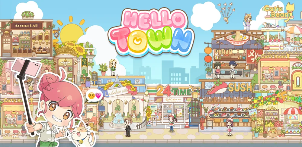 Hello Town v3.04 MOD APK (Unlimited All Moneys)