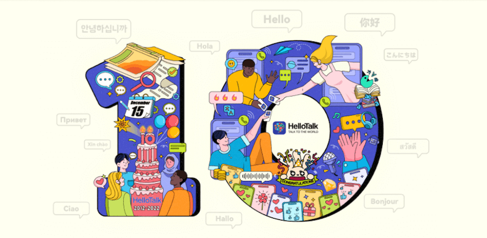 HelloTalk v6.3.1 MOD APK (VIP Unlocked)