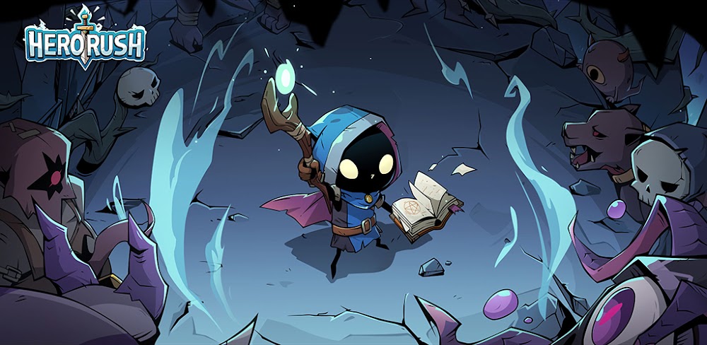 Hero Rush - Idle RPG v5.5.5089 MOD APK (Free Purchase, Unlimited Skill)