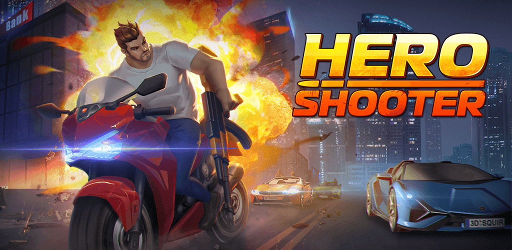 Hero Shooter v1.3.1 MOD APK (God Mode, Unlimited Money)