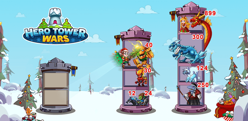 Hero Tower Wars v1.0.1 MOD APK (Unlimited Money, Unlocked)