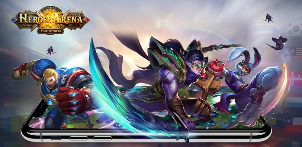 Heroes Arena v2.2.47 MOD APK (Drone View)