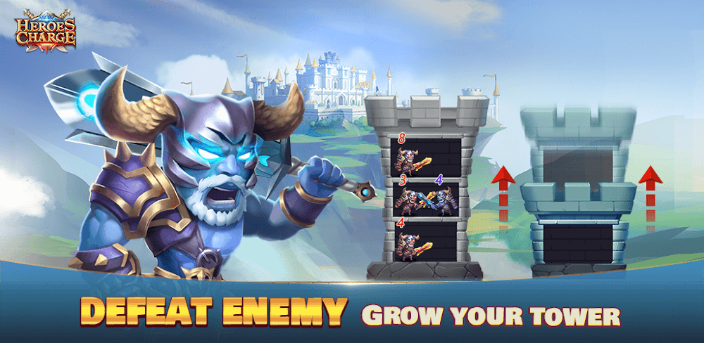 Heroes Charge v2.1.422 MOD APK (God Mod, One Hit, Free Skills)