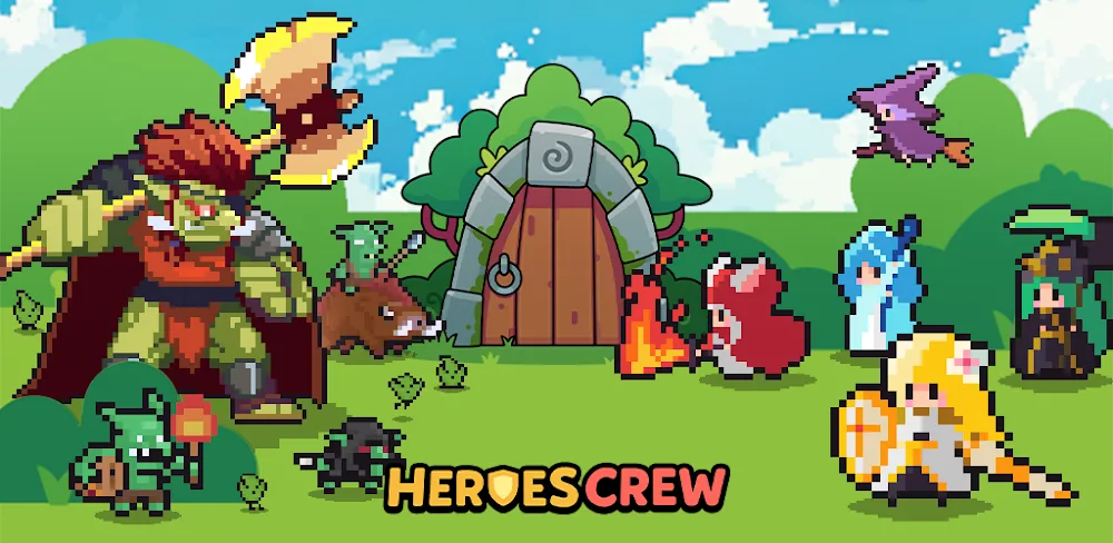Heroes Crew v1.10.4 MOD APK (Menu, Unlimited All)