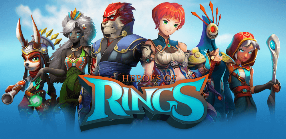 Heroes of Rings: Dragons War v1.52 MOD APK + OBB (Menu/Attack, Defense, No Skill CD)