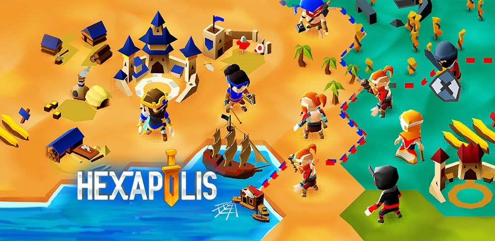 Hexapolis v2.04.00 MOD APK (Unlimited Money, Battle Pass)
