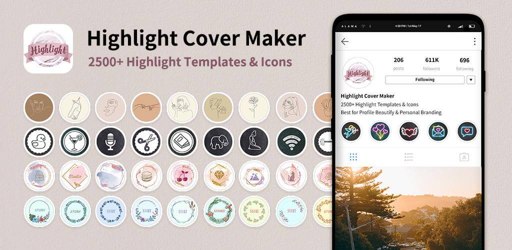 Highlight Cover Maker v2.6.7 APK + MOD (VIP Unlocked)