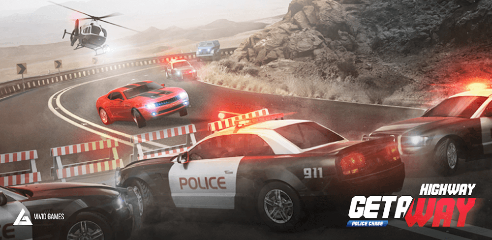 Highway Getaway: Police Chase v1.4.008 MOD APK (Unlimited Money, Free Upgrade)