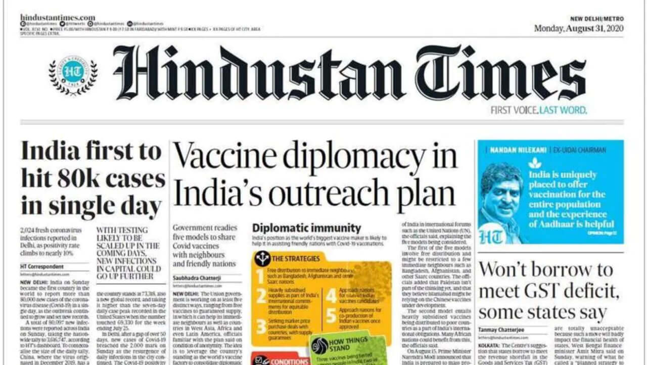 Hindustan Times v4.8.81 MOD APK (Premium Unlocked)