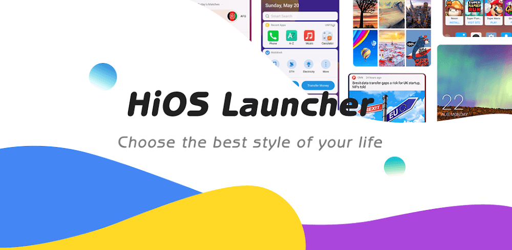 HiOS Launcher 2022 v15.0.3.043 MOD APK (Unlocked All Content)