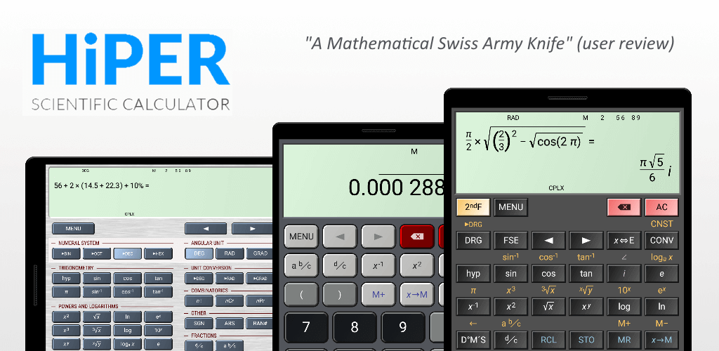 HiPER Calc Pro v11.3.2 MOD APK (Premium Unlocked)