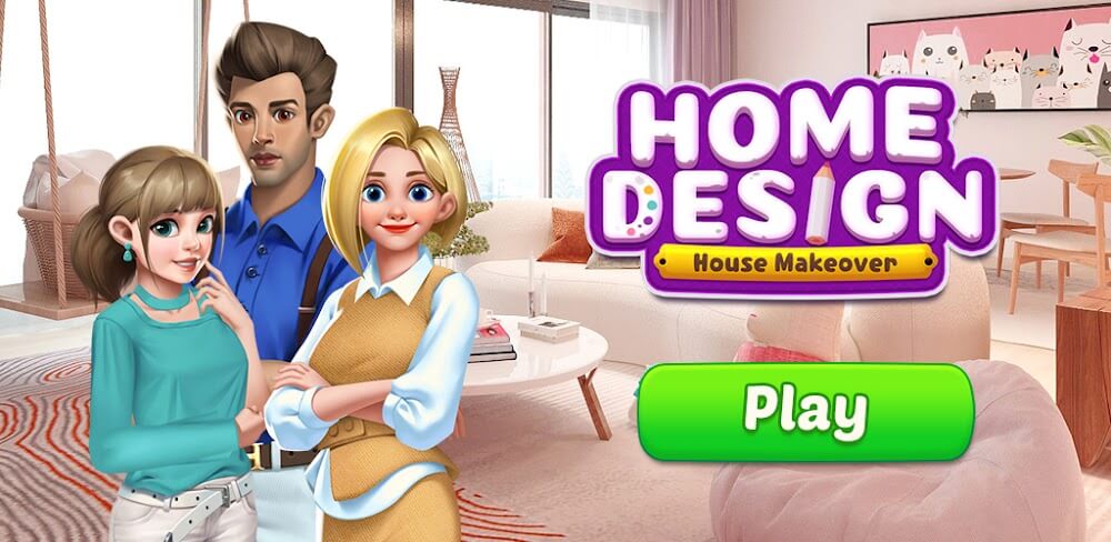 Home Design: House Makeover v1.6.3 MOD APK + OBB (Unlimited Money)