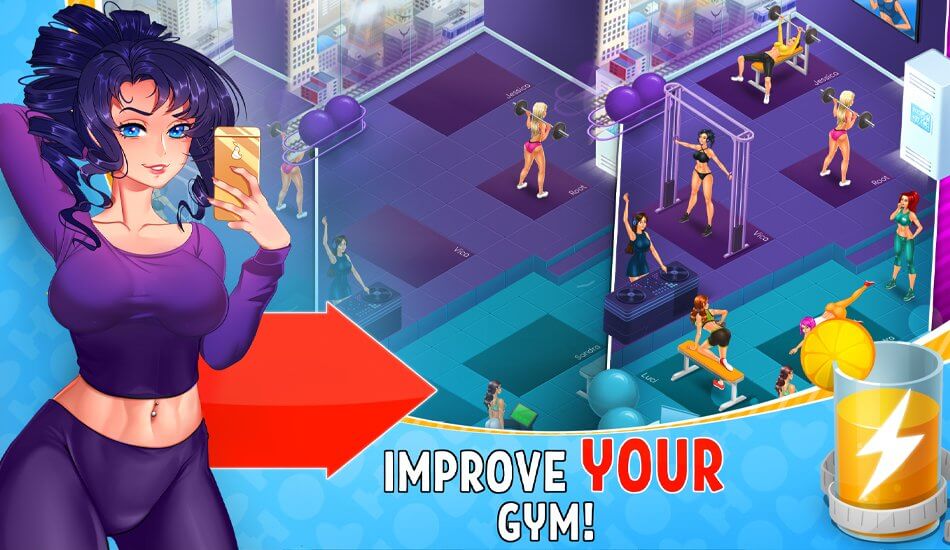 Hot Gym Nutaku v1.2.1 MOD APK (Free Wheelcount)