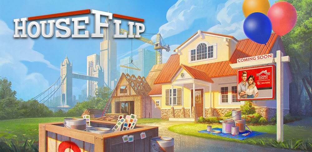 House Flip v3.9.0 MOD APK (Unlimited Money, Hearts)