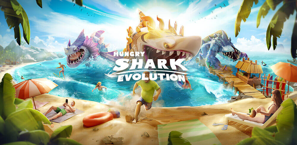 Hungry Shark Evolution v13.7.2 MOD APK (Mega Menu, Money, God Mode)