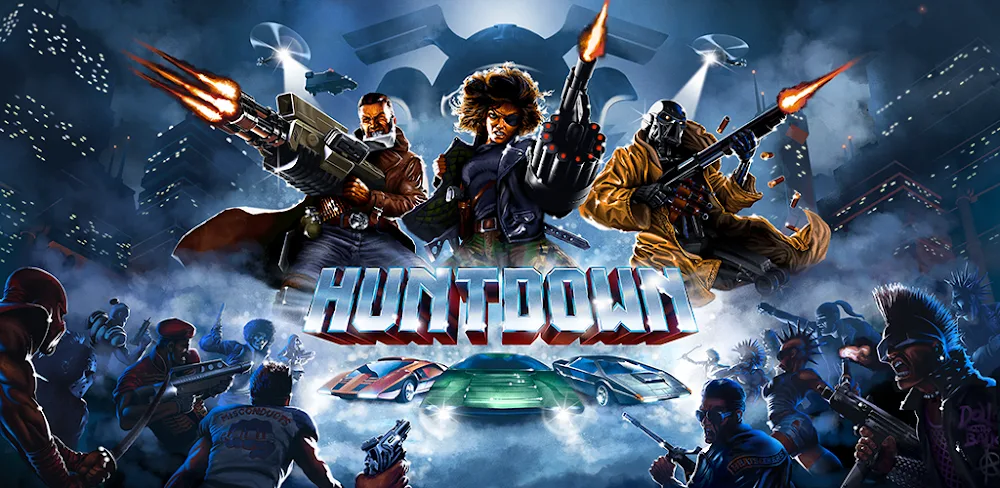 Huntdown v0.1.23 MOD APK (Unlocked Full Version)
