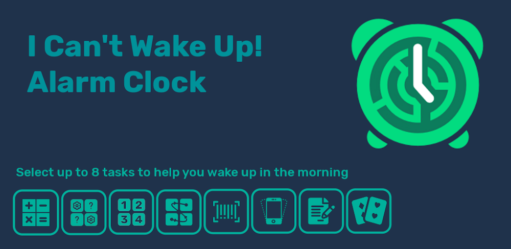 I Can't Wake Up! Alarm Clock v4.3.3 APK + MOD (Premium Unlocked)