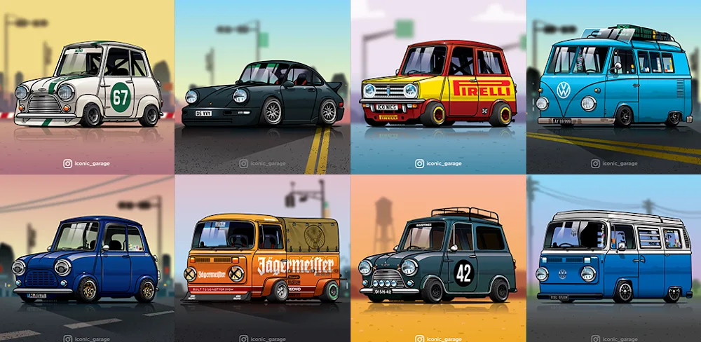 Iconic Garage v1.4.1 MOD APK (Unlocked All DLC)