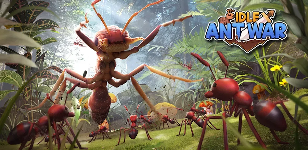 Idle Ant War v9.2 MOD APK (Unlimited Gems)