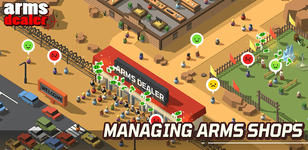 Idle Arms Dealer v1.6.12 MOD APK (Unlimited Money)
