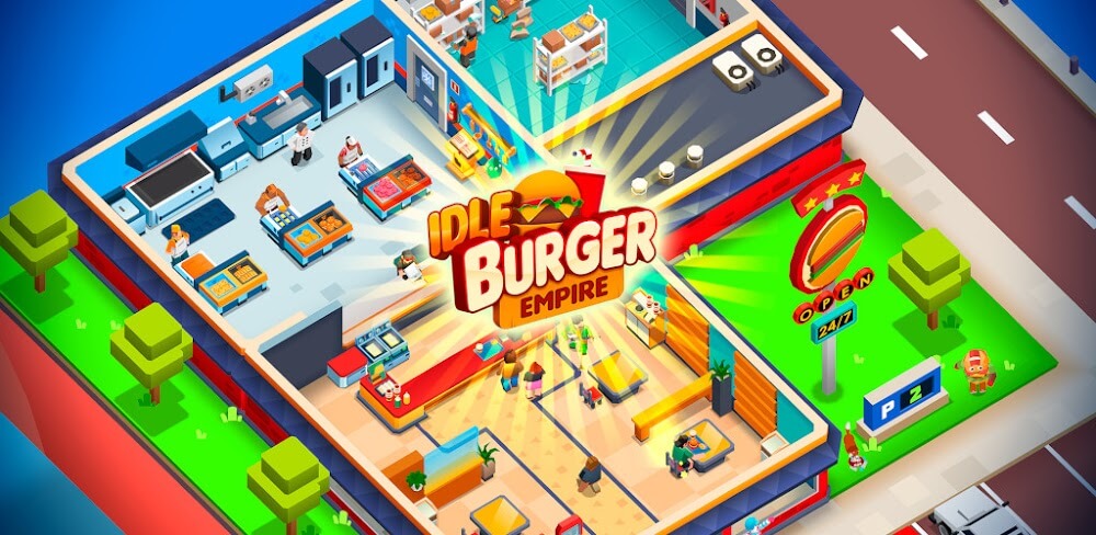 Idle Burger Empire Tycoon v1.17 MOD APK (Unlimited Money)