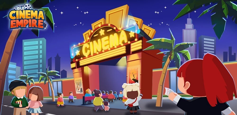 Idle Cinema Empire Tycoon v2.21.02 MOD APK (Free Shopping)
