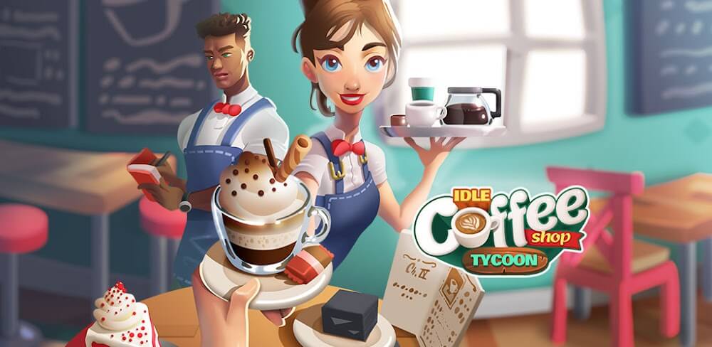 Idle Coffee Shop Tycoon v1.0.3 MOD APK (Free Shopping)