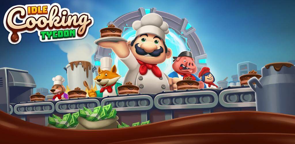 Idle Cooking Tycoon v1.27 APK + MOD (Free Upgrades)