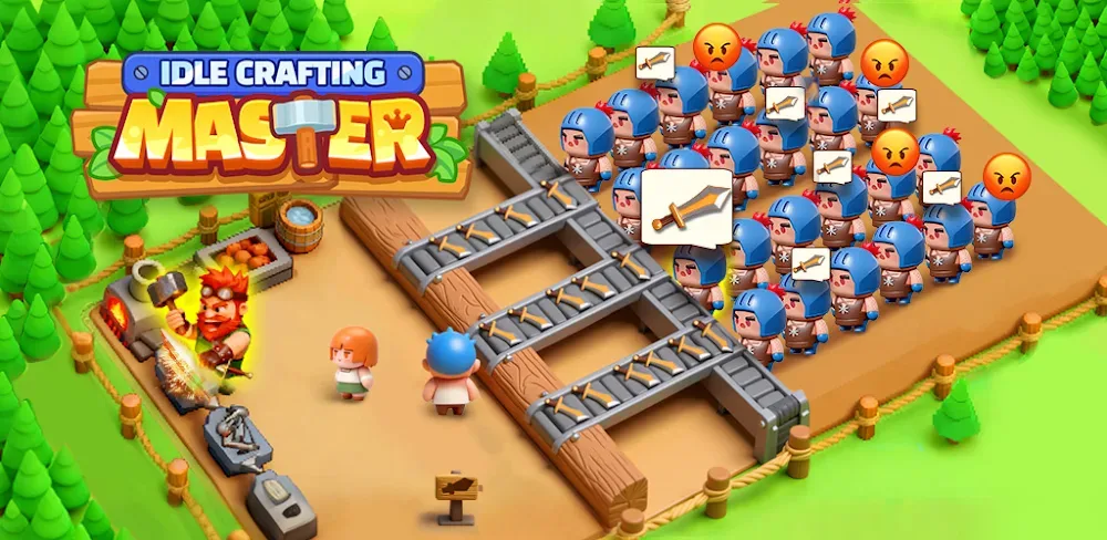 Idle Crafting Master v1.0.8 MOD APK (Menu, Unlimited Diamonds)