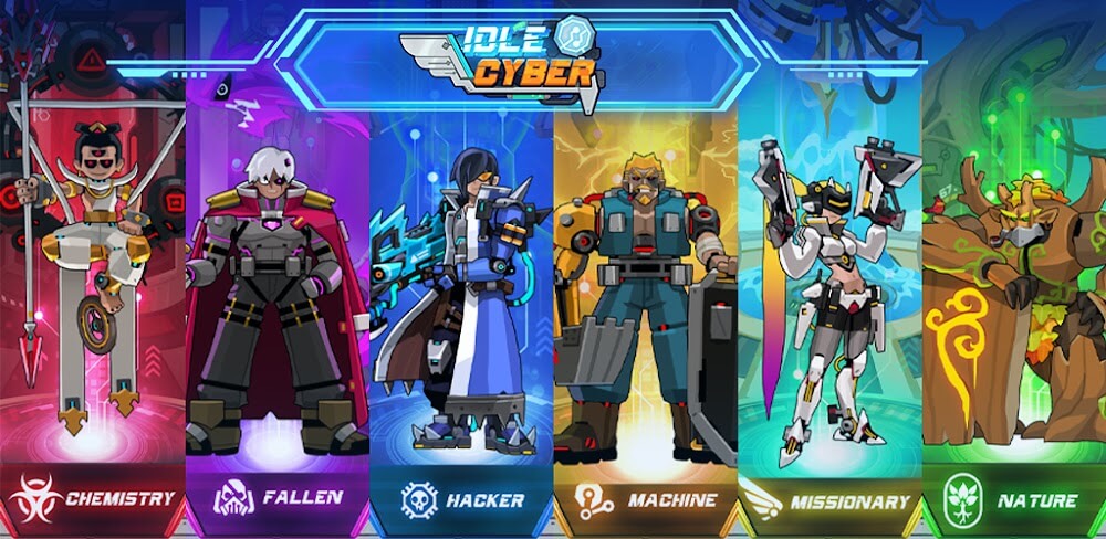 Idle Cyber v0.0.31 MOD APK (God Mod, Always Critical, Damage)