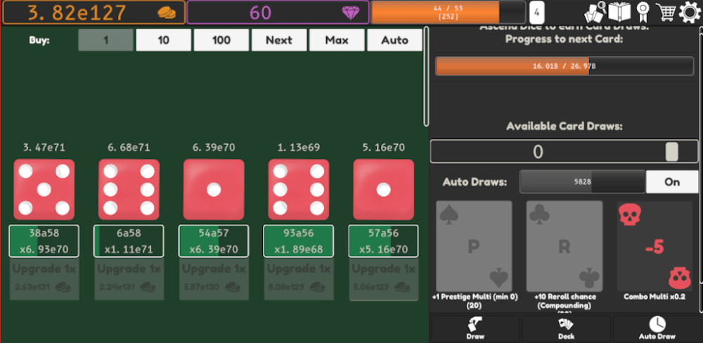 Idle Dice 2 v2.1.8 MOD APK (Unlimited Money)