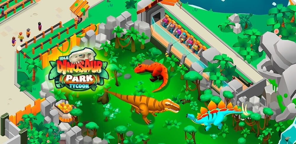 Idle Dinosaur Park Tycoon MOD APK v2.0.8 (Unlimited Money)