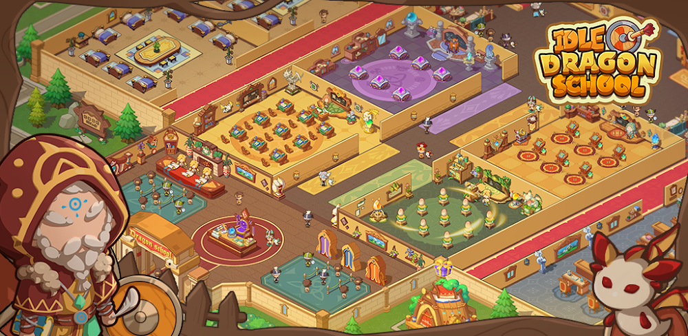 Idle Dragon School v1.15.00 MOD APK (Unlimited Gold)