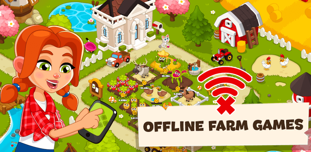 Idle Farm Game Offline Clicker v 3.0.8 APK (Latest)
