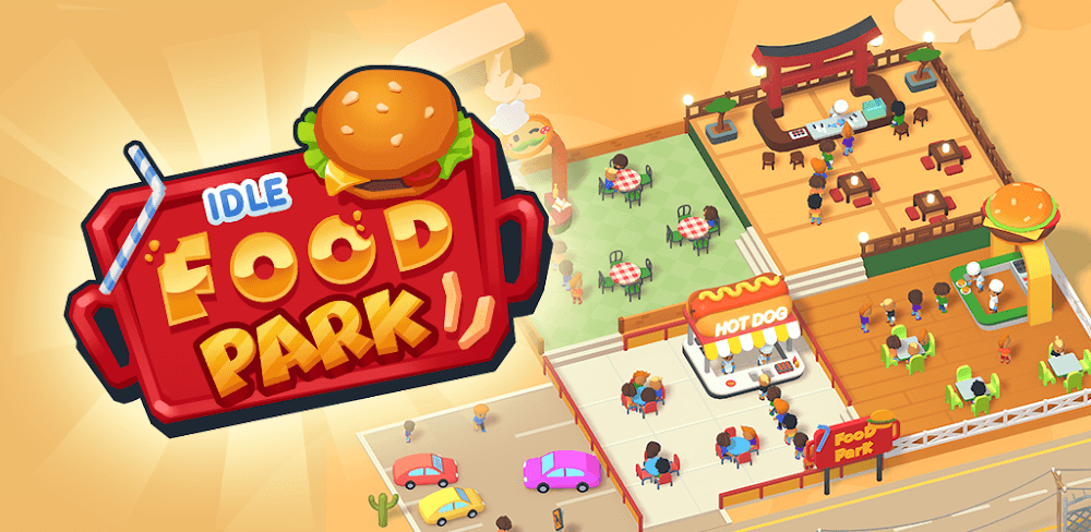 Idle Food Park Tycoon v3.3.2 MOD APK (Instant Finished)