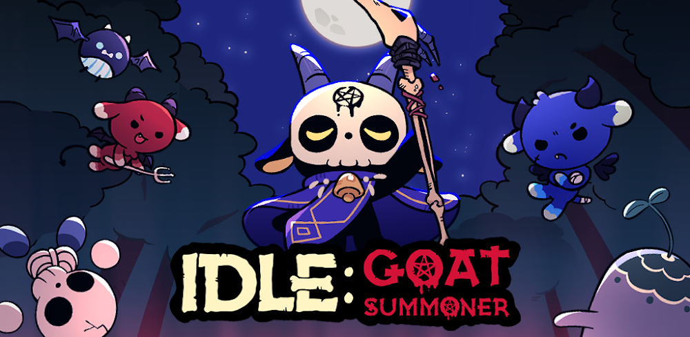 Idle Goat Summoner v1.00.65 MOD APK (No Skill CD, Free Upgrade)