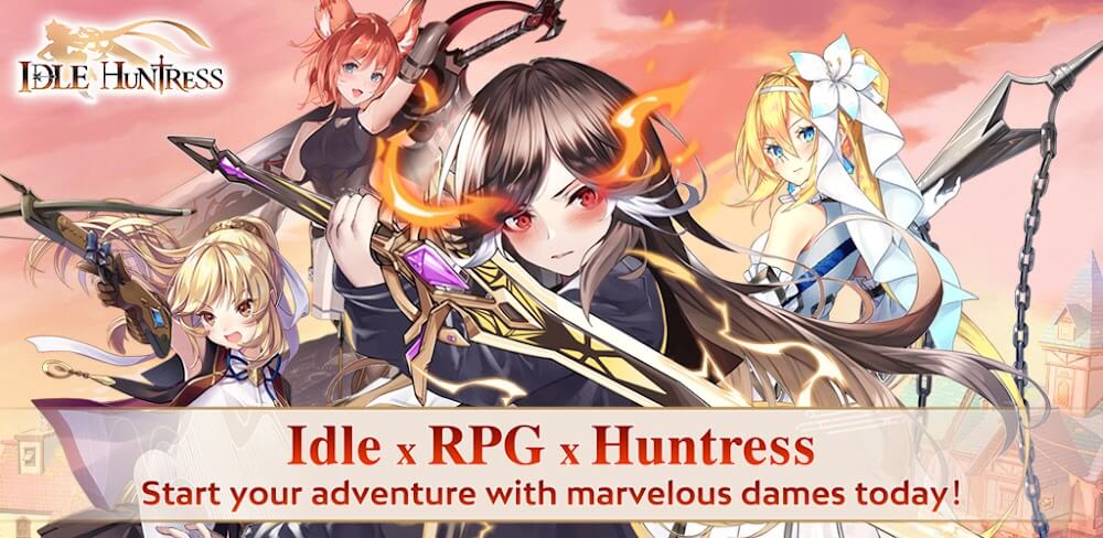 Idle Huntress Adventure v1.1.29 MOD APK (Speed Multiplier)
