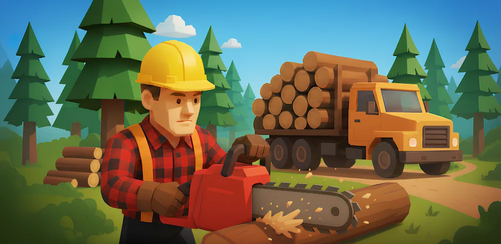 Idle Lumber Chopper Empire Inc v54.9.0 MOD APK (Unlimited Money)